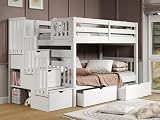 8 Best Bunk Beds With Stairs and Built-In Drawers for Younger Kids