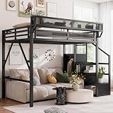 8 Best High-Rise Loft Beds for Maximum Under-Bed Clearance