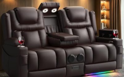 8 Best Reclining Loveseats for Cozy Movie Nights