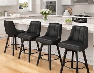 Best Swivel Counter Stools With Backs (2026)