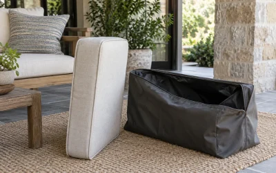 Outdoor Cushion Drying: Track the Cover and Filling Separately