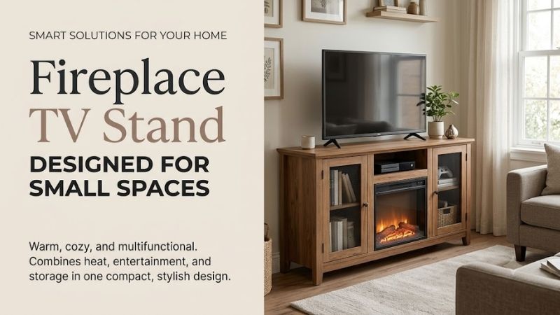 Is a Fireplace TV Stand Worth It in a Small Room?