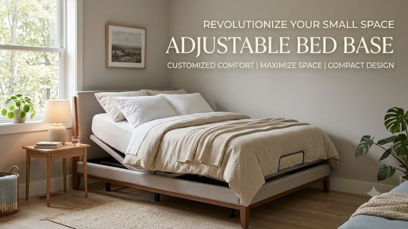 Why an Adjustable Bed Base Can Work in a Small Bedroom