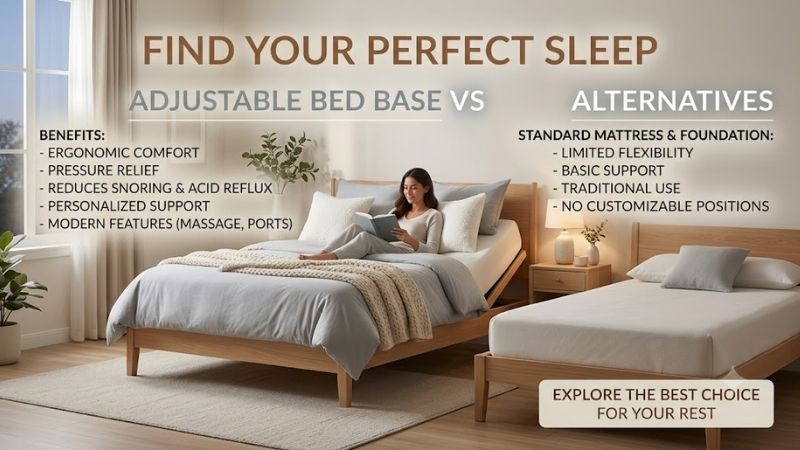 Quick Verdict: Adjustable Bed Base vs Alternatives