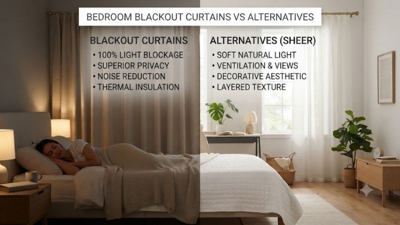 Why Blackout Fabric Alone Does Not Guarantee a Dark Bedroom