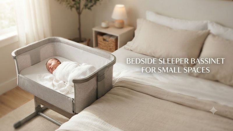 First, Understand the Difference Between Bedside Sleepers and Bassinets