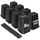 6 Best Bed Risers for Under Bed Storage (October 2026) Top Reviews
