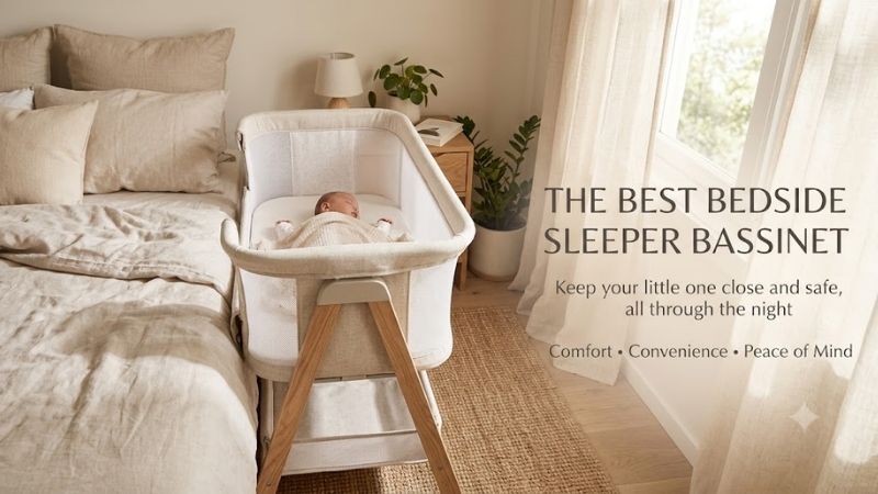 HALO BassiNest Swivel Sleeper 3.0 — Best Overall Bedside Convenience