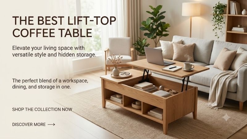 Why Lift-Top Tables Can Be Useful in Small Rooms