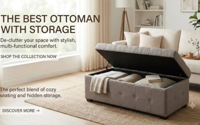 Best Ottoman With Storage: Six Practical Picks for Homes