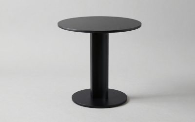 Black Accent Table With Drawer: Sizes by Spot, Finish Wear and Drawer Build