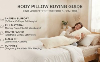Body Pillow Buying Guide: Find the Right Shape and Filling