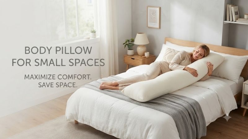 Why Body Pillow Shape Matters in a Small Bedroom
