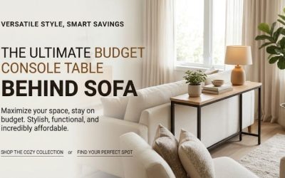 Budget Console Table Behind Sofa: Six Smart Value Picks