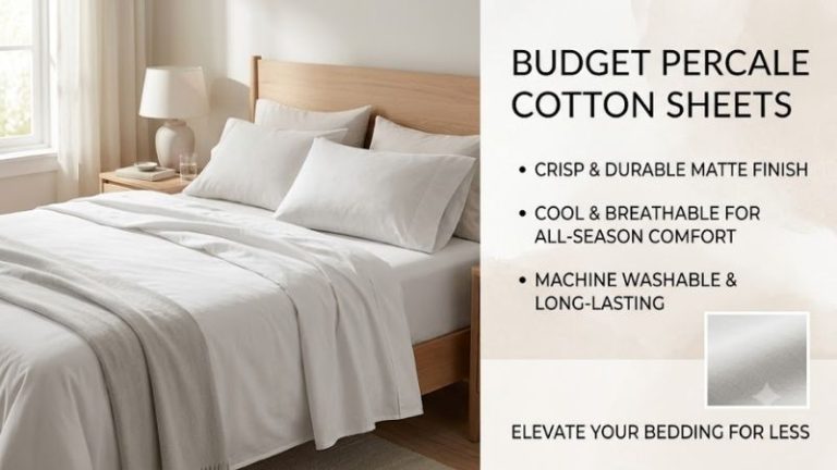 Quick Verdict: Best Budget Percale Cotton Sheets