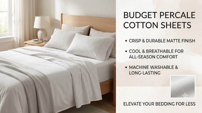 Quick Verdict: Best Budget Percale Cotton Sheets