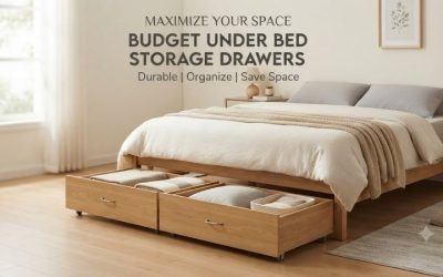 Budget Under Bed Storage Drawers for Small Bedrooms