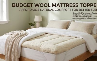 Best Budget Wool Mattress Topper: 6 Options Compared