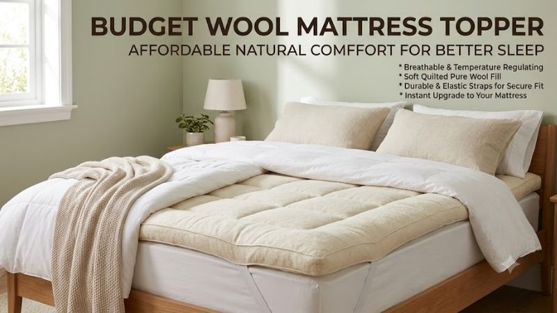 Quick Verdict: Best Budget Wool Mattress Toppers