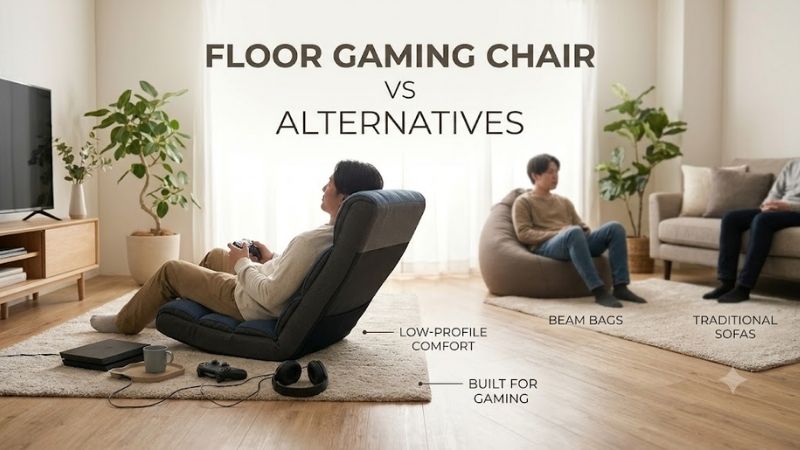 Floor Gaming Chair vs PC Gaming Chair