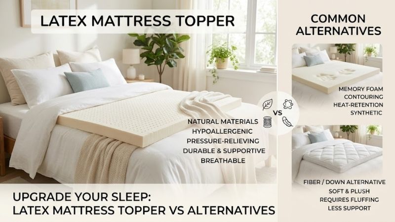 Latex Mattress Topper vs Alternatives: Quick Comparison