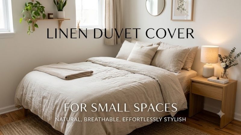 Why Linen Works Well in Compact Bedroom Designs