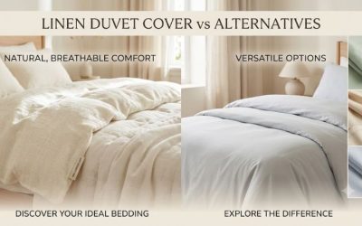 linen duvet cover vs alternatives