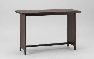 Modern Farmhouse Console Table With Storage: Details That Read Farmhouse