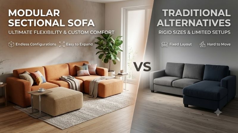 Modular Sectional vs Fixed Sectional