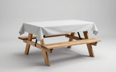 Picnic Table Covers With Elastic: Sizes, Materials and Winter Options