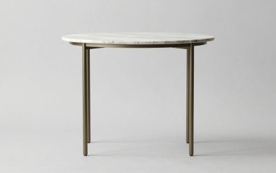 Small Half Round Console Table: Demilune Sizes, Hallway Clearance and Tip-Proofing