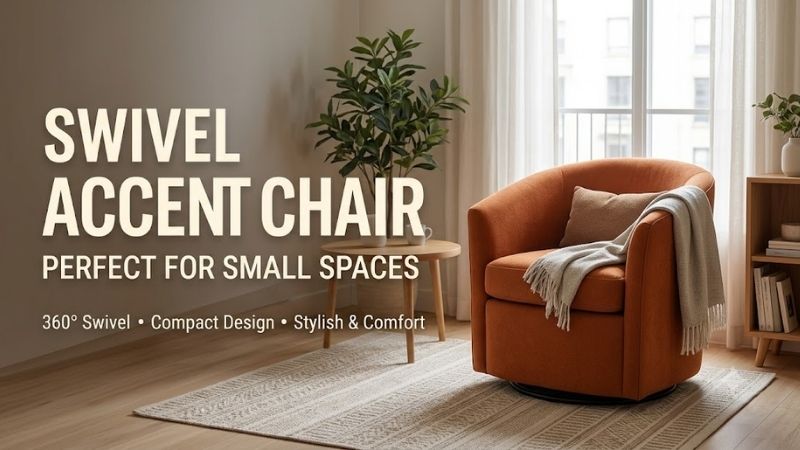 Why Swivel Chairs Can Work in Small Rooms
