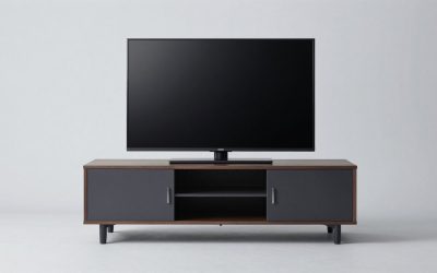 TV Stand Under a Mounted TV: Height, Width and Gap Measurements That Look Right
