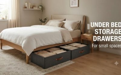 under bed storage drawers for small spaces