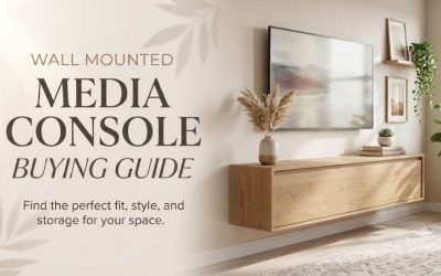 Wall Mounted Media Console Buying Guide: Fit and Safety