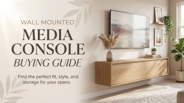 What Is a Wall Mounted Media Console?