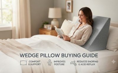 Wedge Pillow Buying Guide: How to Choose Proper Support