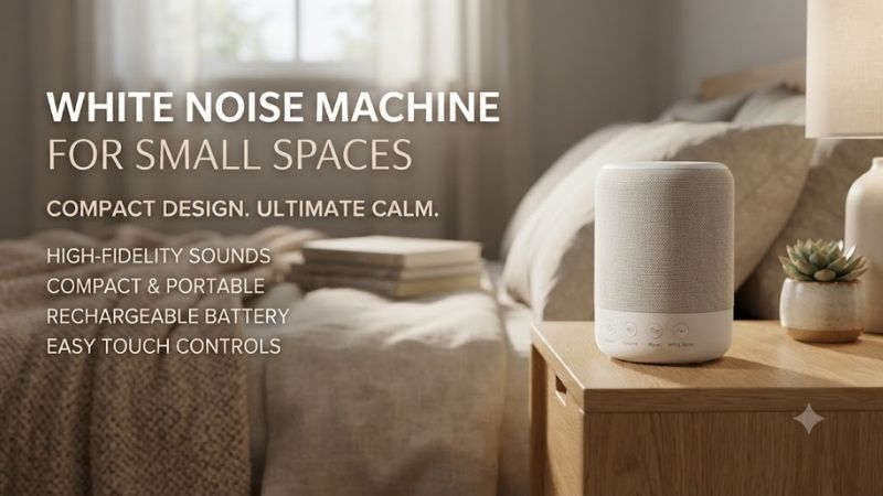 Why a Small Room Changes White Noise Machine Requirements