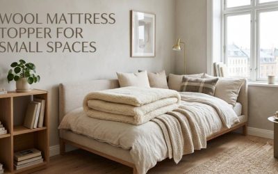 Wool Mattress Topper for Small Spaces: Comfort and Support